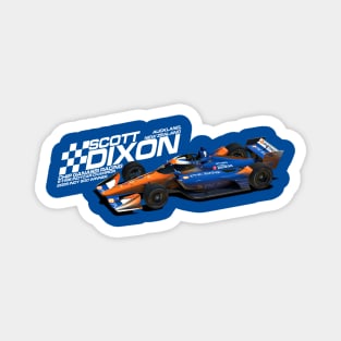 Scott Dixon 2022 (white) Magnet