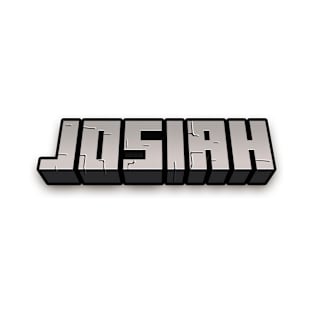 Josiah - Custom Minecraft Nametag T-Shirt