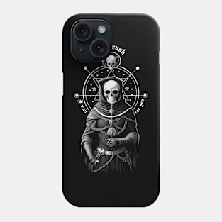 No rush I Wait for you - Grim Reaper Phone Case