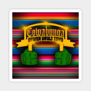 Cowabunga Placa Magnet