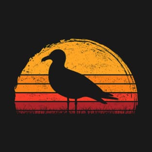 Gull Bird Vintage Retro T-Shirt