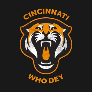 Cincinnati Bengals 2022 Who Dey! T-Shirt