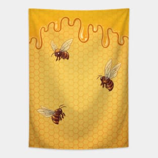 Honey and Bees 2 Tapestry