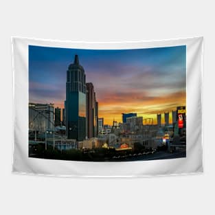 Sunrise on the Strip - Las Vegas, Nevada Tapestry