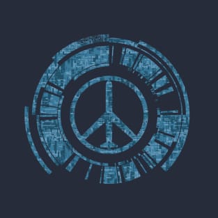 Walker of Peace [Blue Urban] T-Shirt