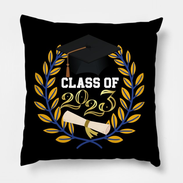 Class of 2023 Graduate Pillow by Praizes