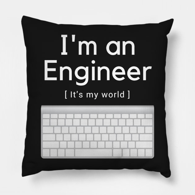 Computer Engineer Pillow by amitsurti