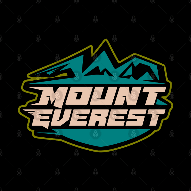 Mount Everest badge emblem by SpaceWiz95