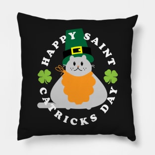 St Catricks Day Cute Doodle Pillow