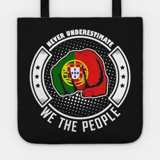 Never underestimate portuguese we the people! Tote