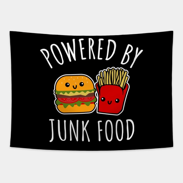 Powered By Junk Food Tapestry by LunaMay