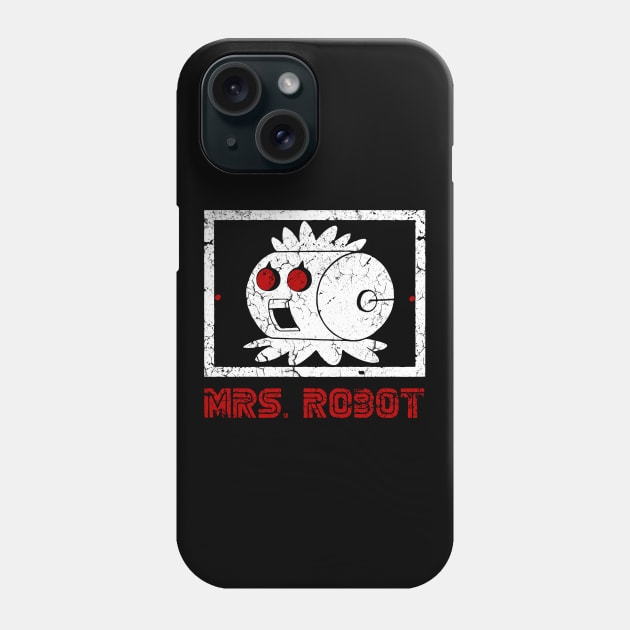 MRS. ROBOT SMILE Phone Case by Freedom Haze