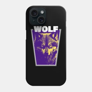 Angry Wolf Nature Phone Case