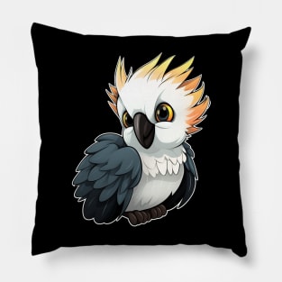 Colorful Cockatoo - Parakeet Macaws Parrot Pillow