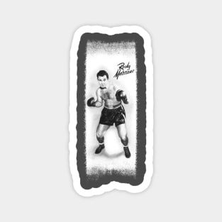 Undefeated Boxing Champion Rocky Marciano tee Magnet