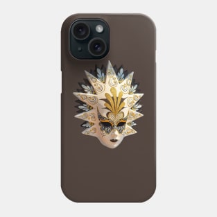 My Lady in Cream and Gold Phone Case