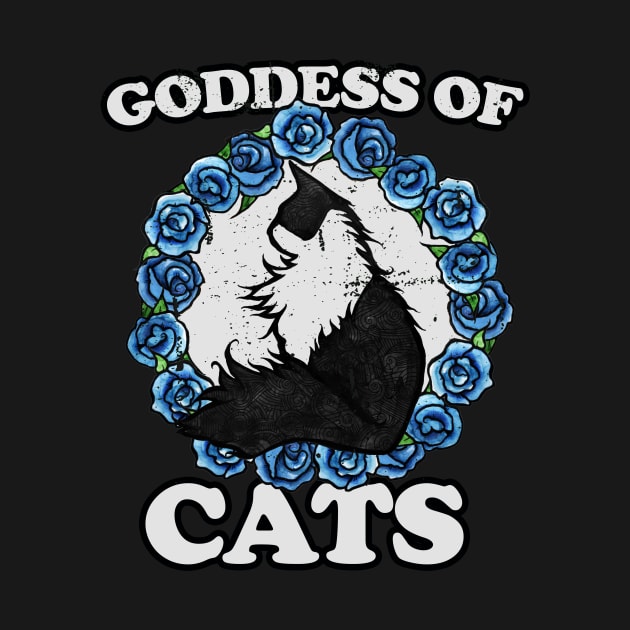 Goddess of Cats by bubbsnugg