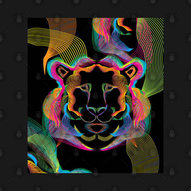 Neon Lion Blend by theartistmusician