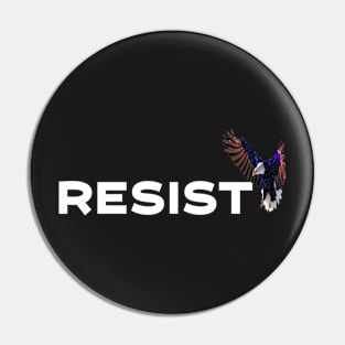 The 'Official' Resistance Party Tshirt Pin