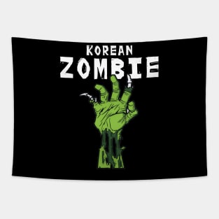 Korean Zombie T-Shirt Tapestry