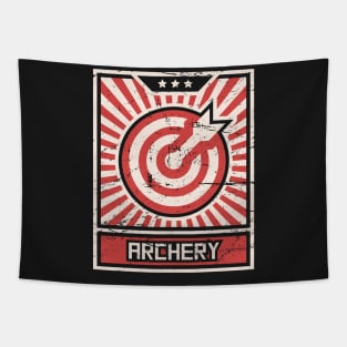 Propaganda Poster | Archery Target Tapestry