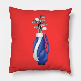 Golfers Design Pillow