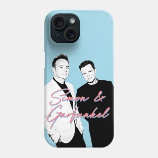 Simon & Garfunkel / Ant & Dec 80s Style Parody Design Phone Case