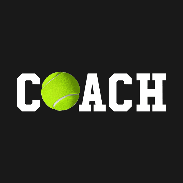 Tennis Coach - Trainer T-Shirt by biNutz