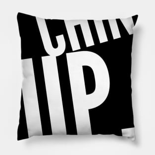 Chin up beautiful Pillow