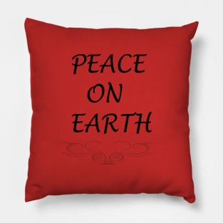 PEACE ON EARTH Pillow