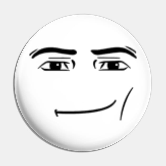 Roblox Man Face Meme Pin by Geektuel