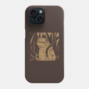 Froggy Fairytale:  Weeping Frogge in the Enchanted Forest in Suspender Pants Phone Case