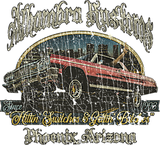 Alhambra Kustoms Lowriders Magnet