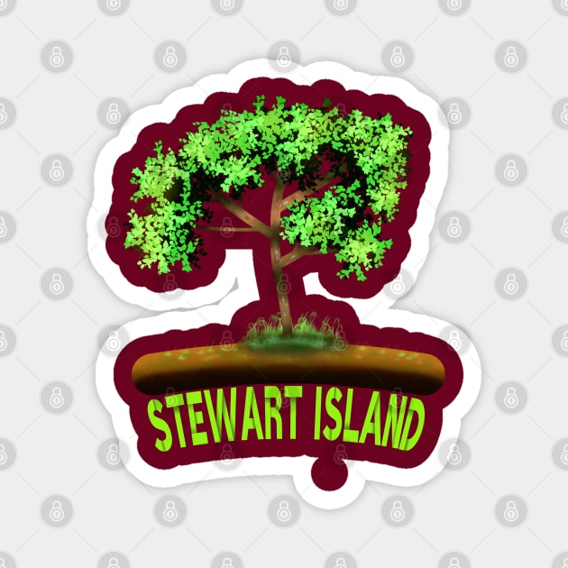 Stewart Island, Rakiura Stewart Island Magnet by MoMido