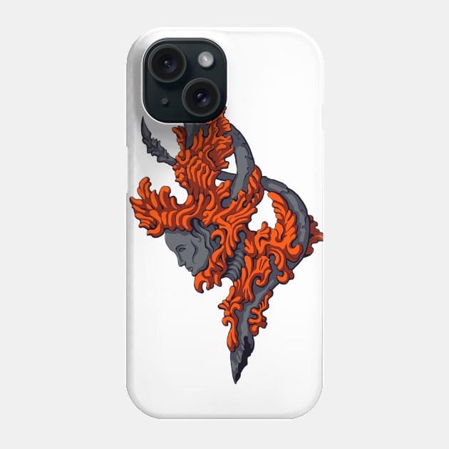 spirits and shamans Phone Case by Hedgeh0g