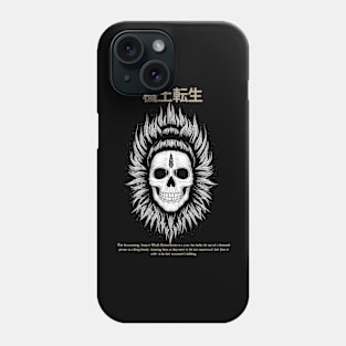 Edo Tensei Skull Art Phone Case