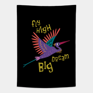 Fly High Dream Big Tapestry