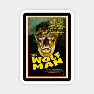 The Wolf Man Magnet