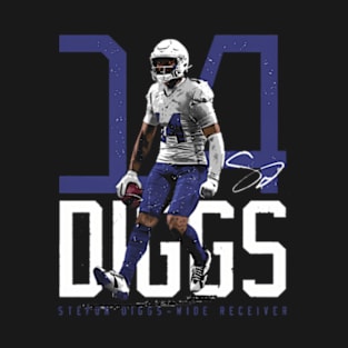 Stefon Diggs Buffalo Bold Number T-Shirt