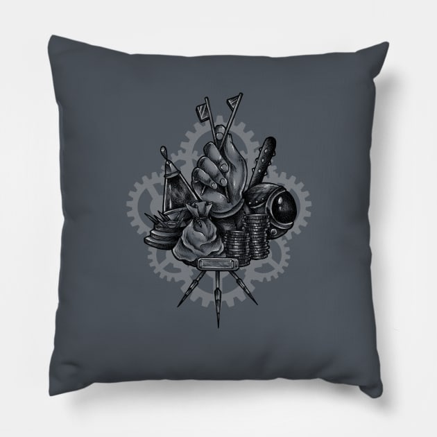 Taffer's Tools Pillow by CleverAvian