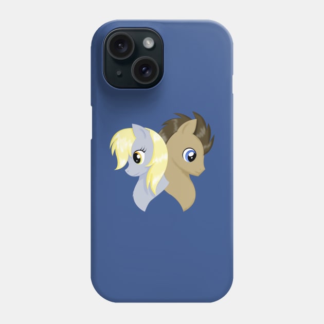 The Companion and the Doctor Phone Case by schnln01