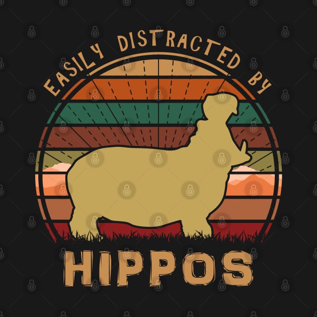 Easily Distracted By Hippos by Nerd_art