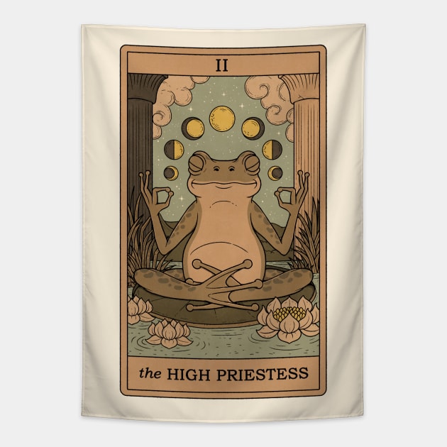 The high priestess tapestry best sale