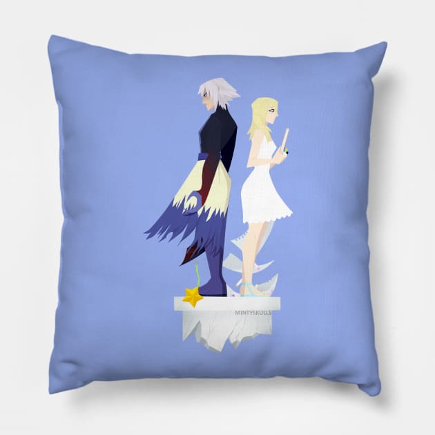 Replica and Nobody Pillow by VenaCoeurva