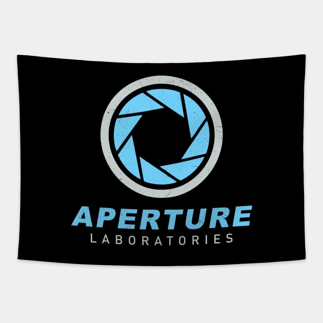 Aperture Laboratories Tapestry by Hataka