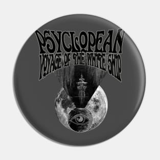 Psyclopean - Voyage Of The White Ship - Lovecraft Dungeon Synth Dark Ambient Pin