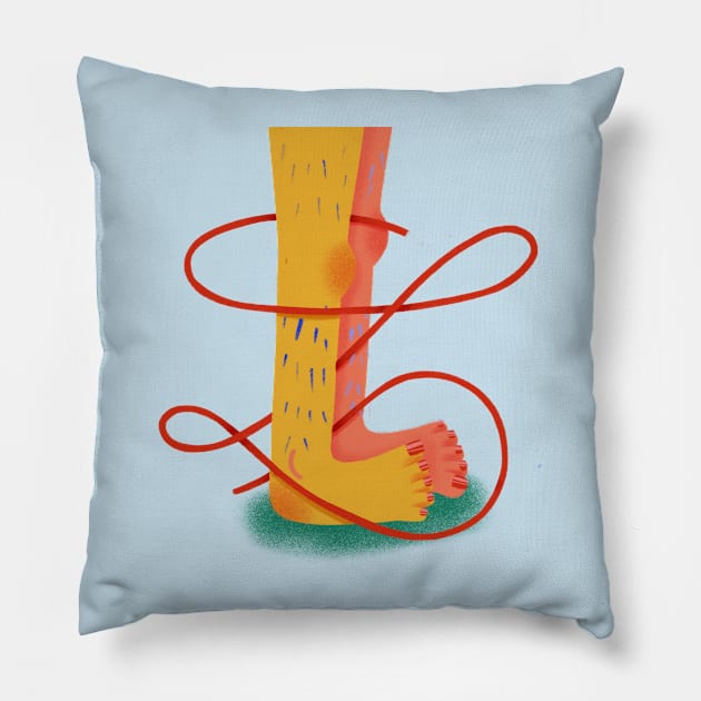 Long legs Pillow by Lethy studio