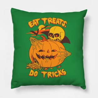 Eat Treats, Do Tricks Pillow