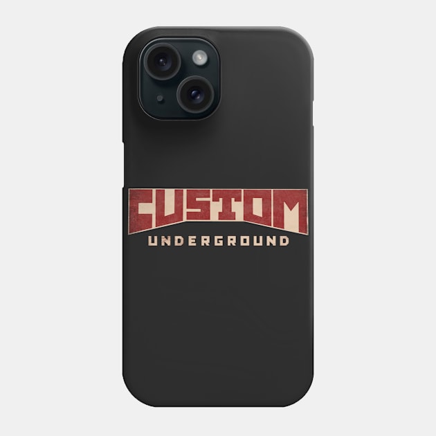 The Custom Underground Phone Case by Mad_reaper_studios