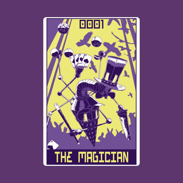 Robo Tarot: The Magician by PeterTheHague